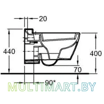 Унитаз Geberit MyDay 201460600 картинка 4